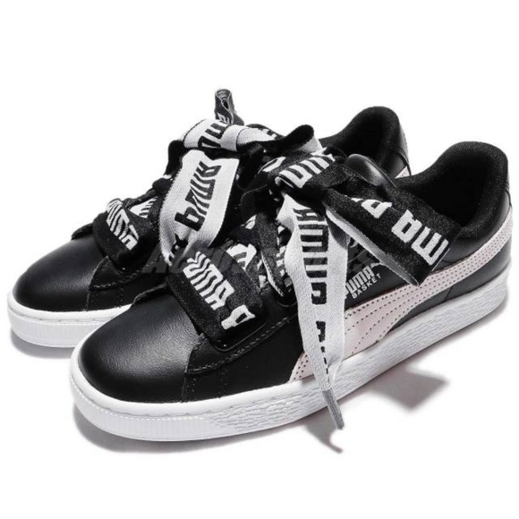 NWT! PUMA Signature Laces Leather Sneakers - Picture 4 of 8